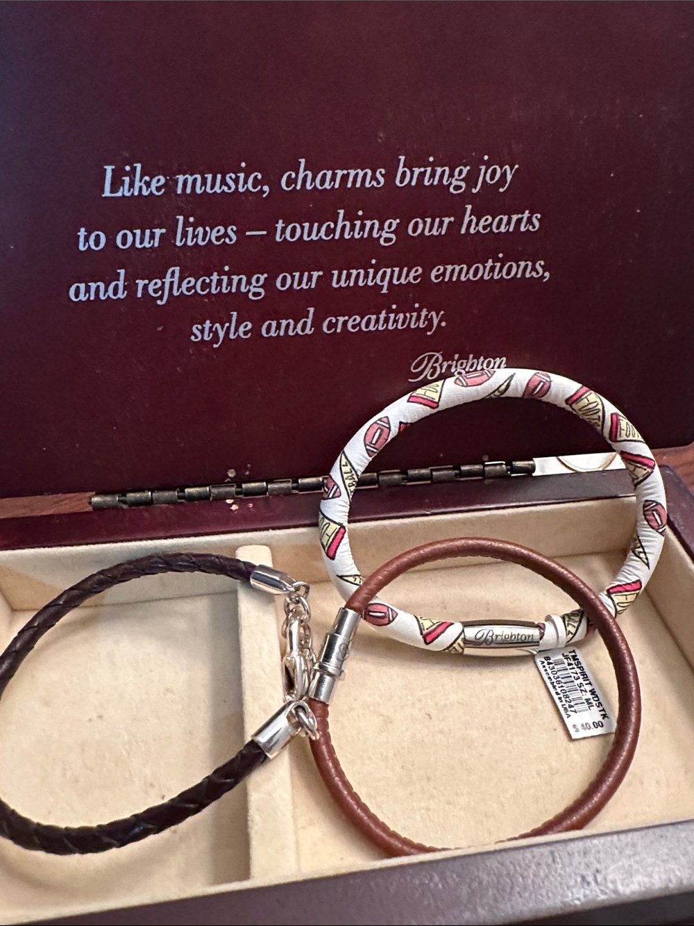 Brighton charm bracelet lot